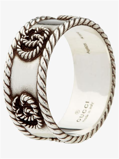 women's rings gucci|gucci sterling ring.